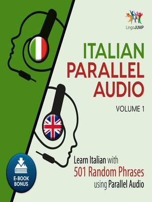 cover image of Learn Italian with 501 Random Phrases using Parallel Audio - Volume 1